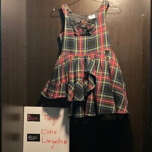 Target Multicolor Plaid Dress